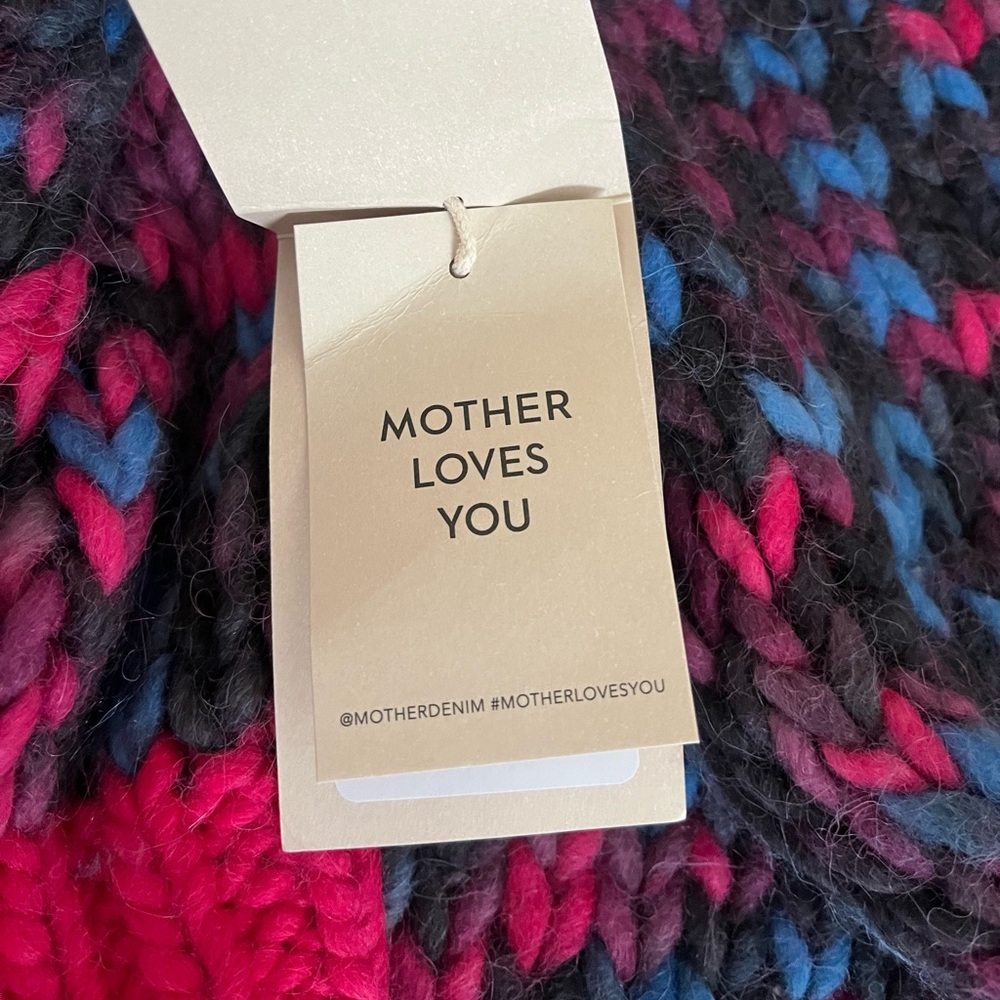 {MOTHER} The Bell Sleeve Jumper Sweater Alpaca and Wool Blend in Chunk of Chain - Picture 15 of 16